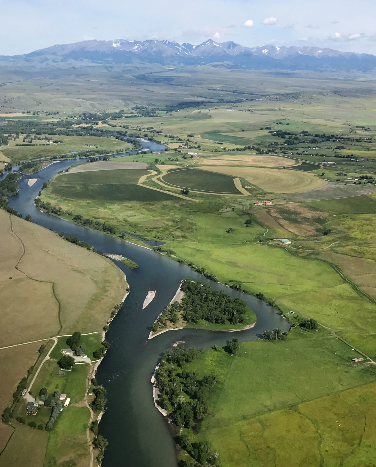 Yellowstone River, Crazy Mountains